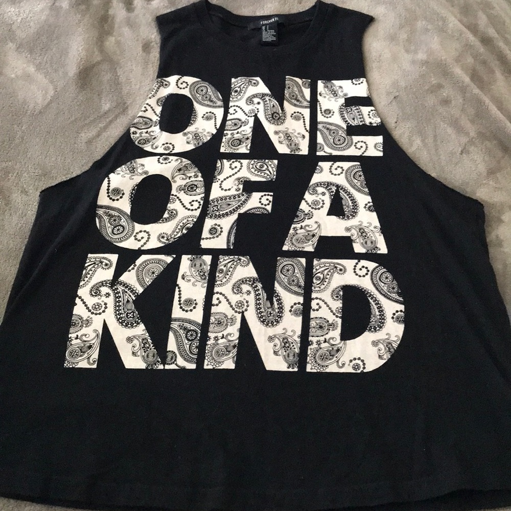 Forever 21 one of a kind paisley printed tank top Small♥️ - Picture 3 of 5